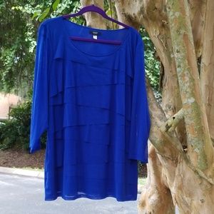 Alfani 3x, 3/4 sleeve blouse